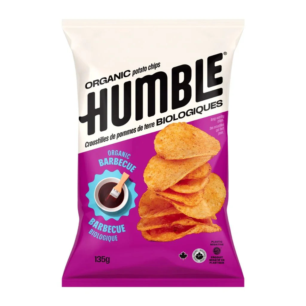 croustilles barbecue biologique Humble - La Boite à Grains