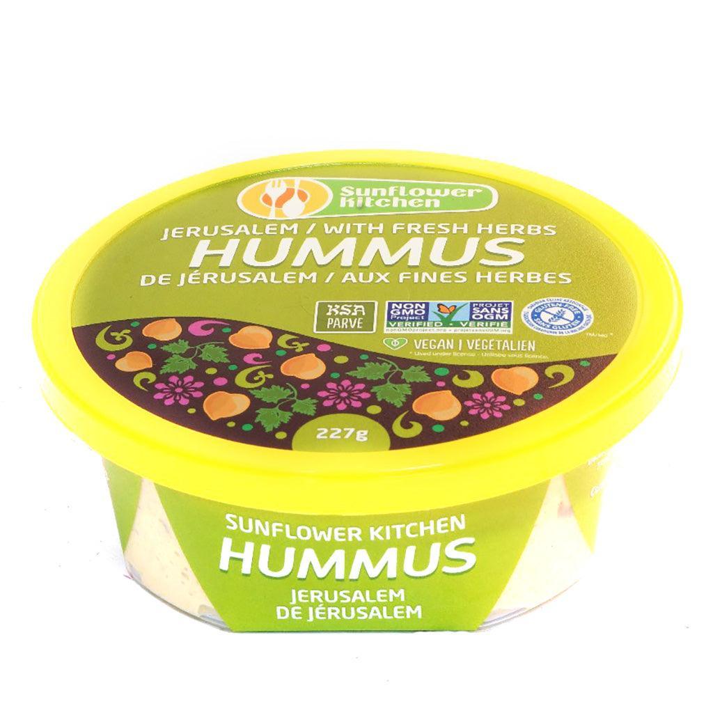 Jerusalem Hummus with Fine Herbs Sunflower Kitchen - La Boite à Grains