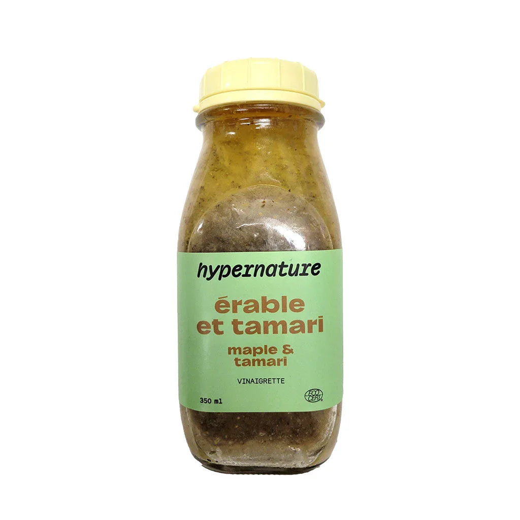 Hypernature maple and tamari vinaigrette - La Boite à Grains