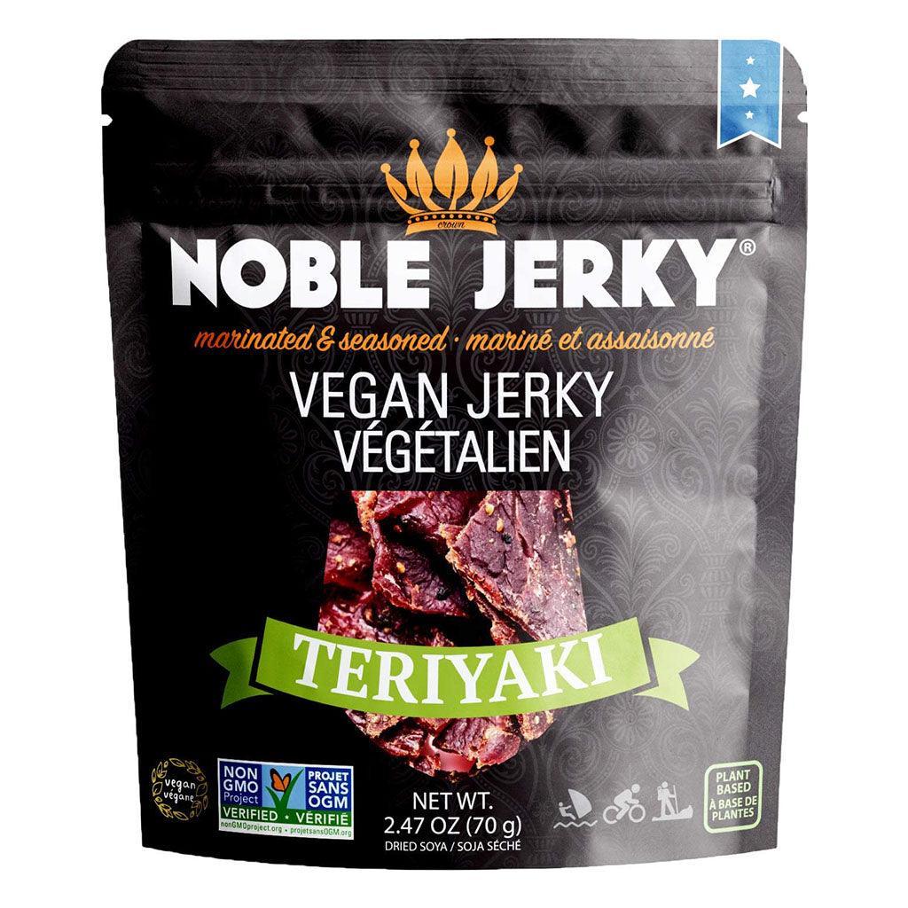 Jerky Végétalien Teriyaki Noble Jerky - La Boite à Grains