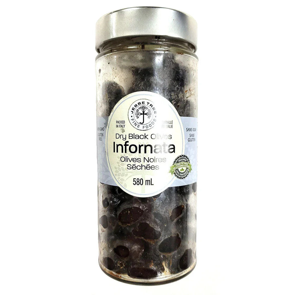 jesse tree dried black olives infornata 580 ml