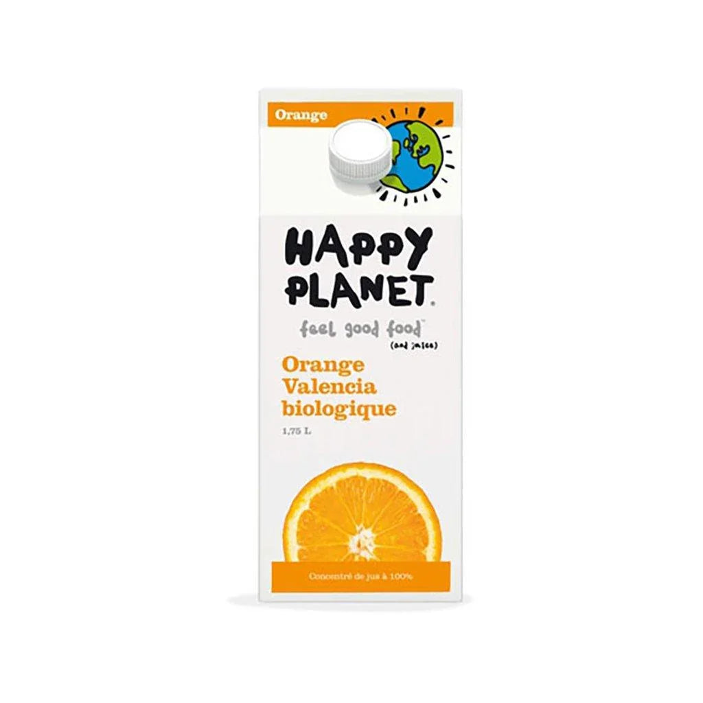 Jus d’Orange Valencia Biologique Happy Planet - La Boite à Grains
