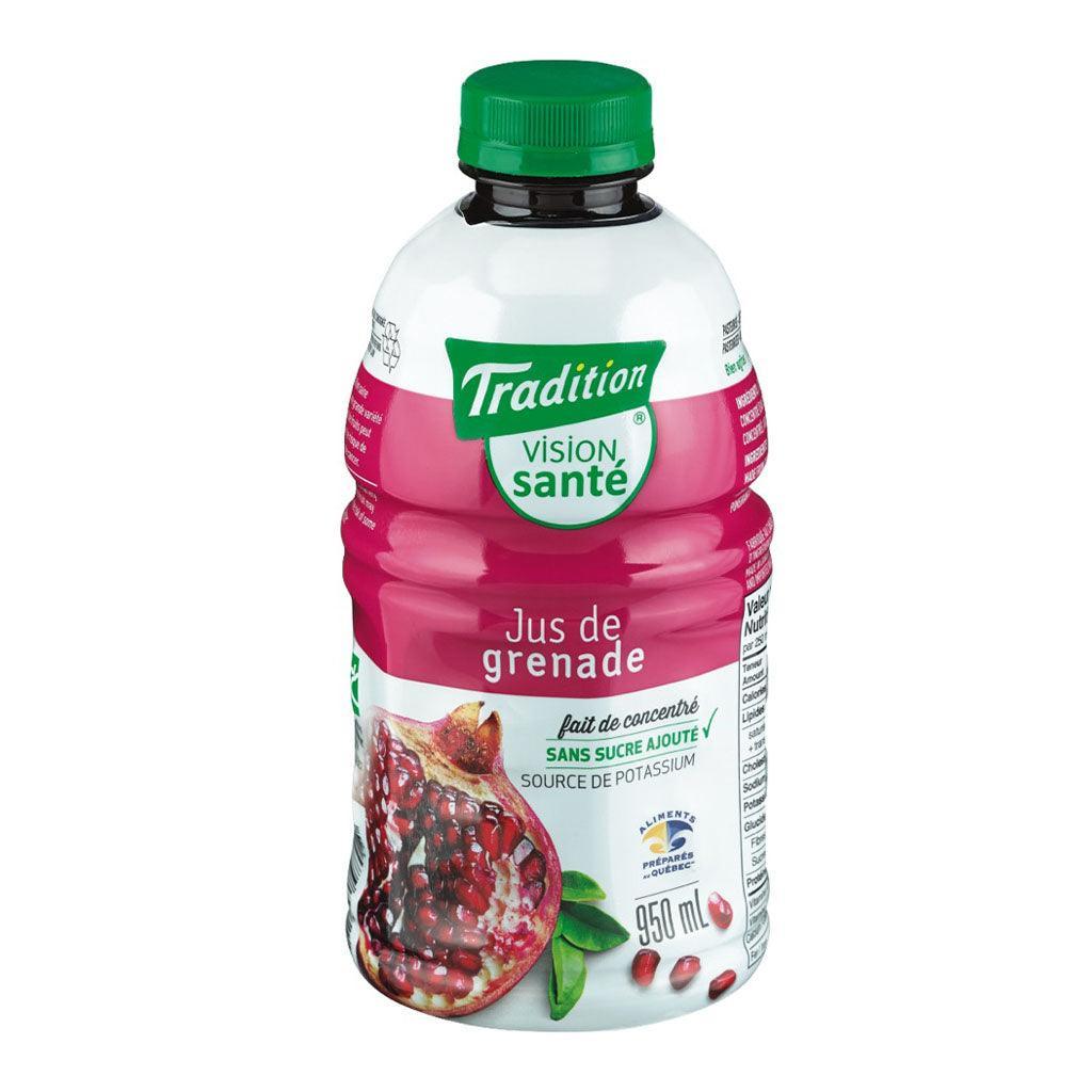 Pomegranate Juice Without Added Sugar Tradition Vision Santé - La Boite à Grains
