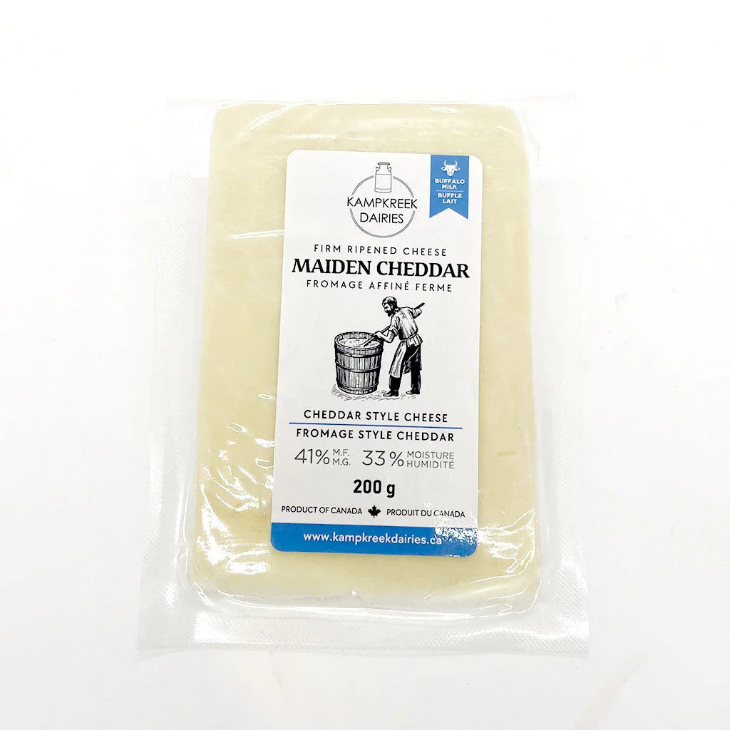 kampkreek dairies maiden cheddar - La Boite à Grains