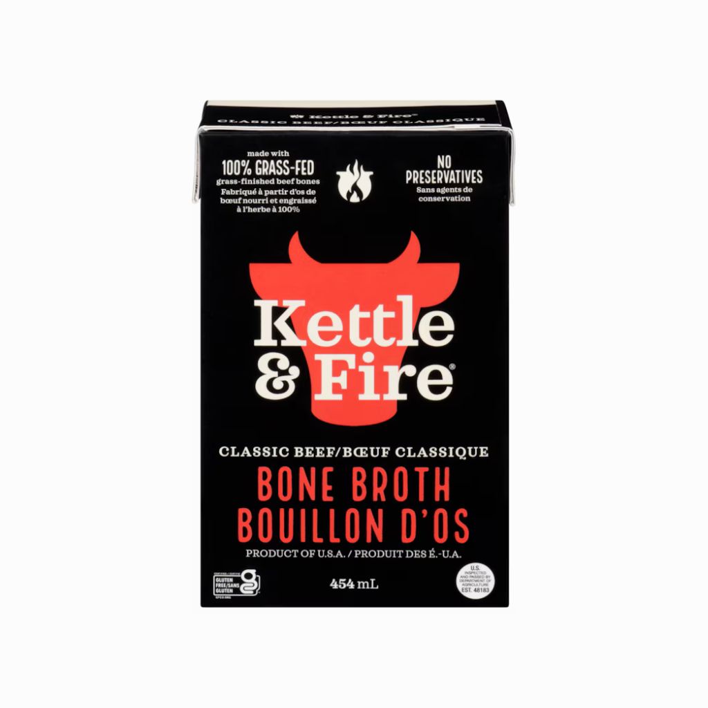 bouillon d'os de boeuf classique Kettle & Fire - La Boite à Grains