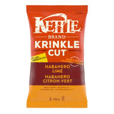 kettle krinkle cut habanero chips - the grain box