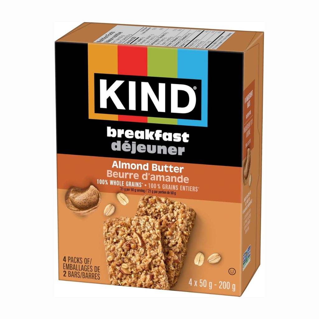 barre déjeuner beurre d'amande Kind - La Boite à Grains