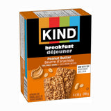 barres déjeuner beurre d'arachide Kind - La Boite à Grains
