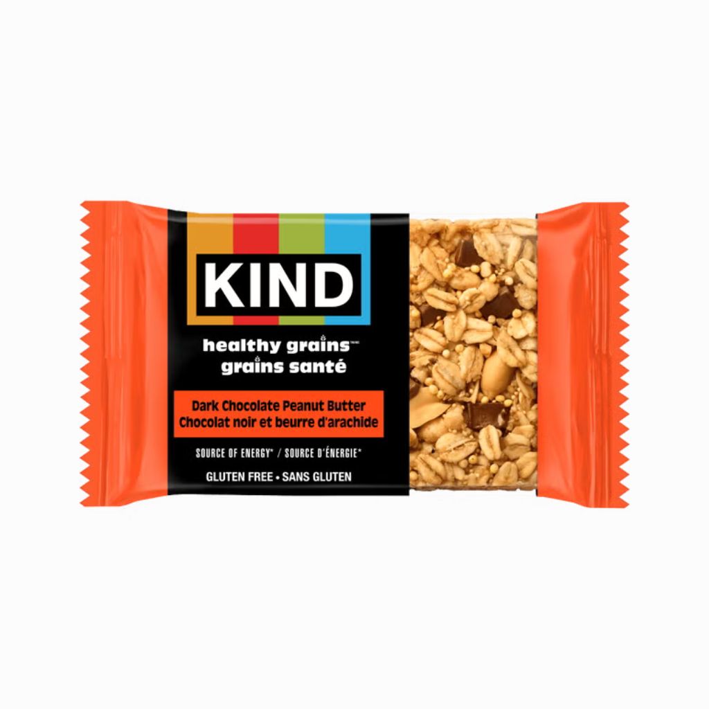 Kind grains santé chocolat noir beurre d'arachide - La Boite à Grains