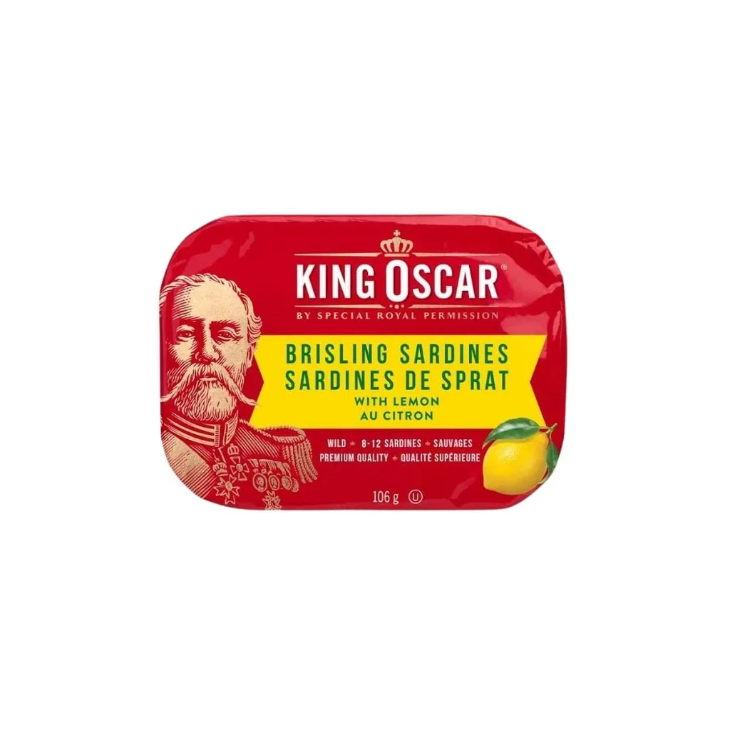 sardines de Sprat au citron King Oscar - La Boite à Grains