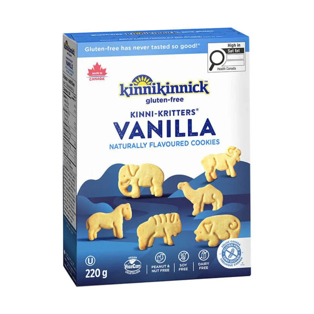 biscuits Kinni Kritters Kinnikinnick sans gluten - La Boite à Grains