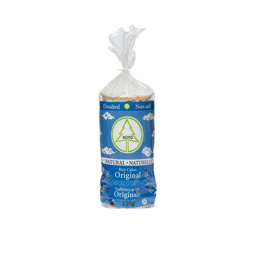 koyo original natural unsalted rice cakes 150 g - La Boite à Grains