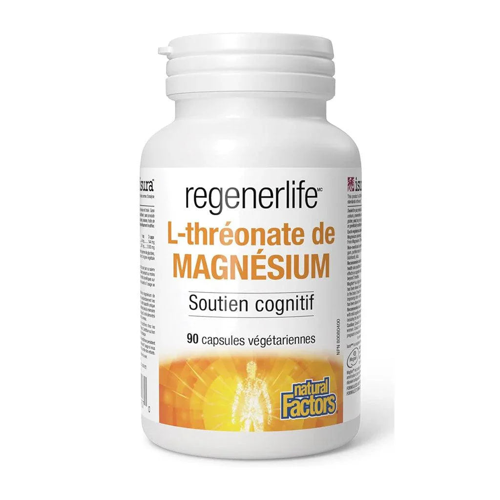 L-Thréonate de Magnésium RegenerLife Natural Factors