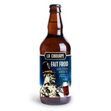 la chouape makes cold winter beer 500 ml