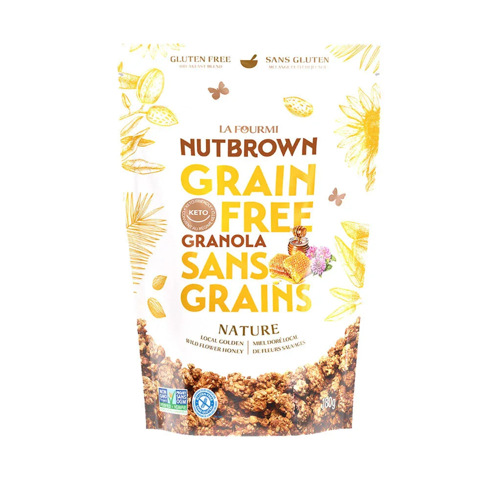 the ant grain-free nutbrown granola 180 g