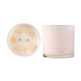 scented candle infused with Amour de Soi La Luna crystals - La Boite à Grains