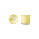 La Luna bougie parfumée infusée de cristaux Volonté Citrine - La Boite à Grains