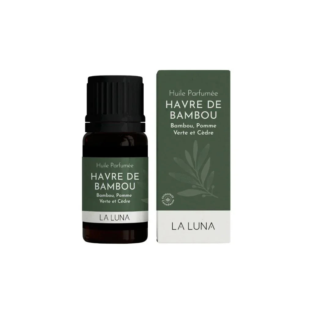 huile parfumée Havre de bambou La Luna - La Boite à Grains