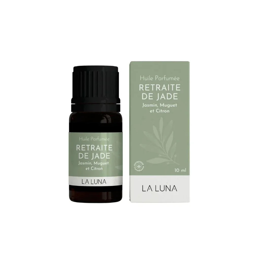 huile parfumée Retraite de Jade La Luna - La Boite à Grains