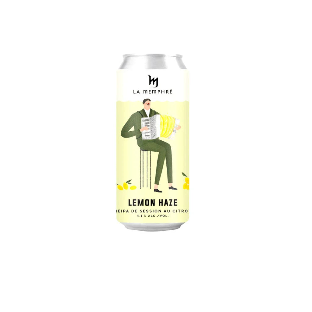 la memphré bière Lemon Haze neipa session au citron 473 ml