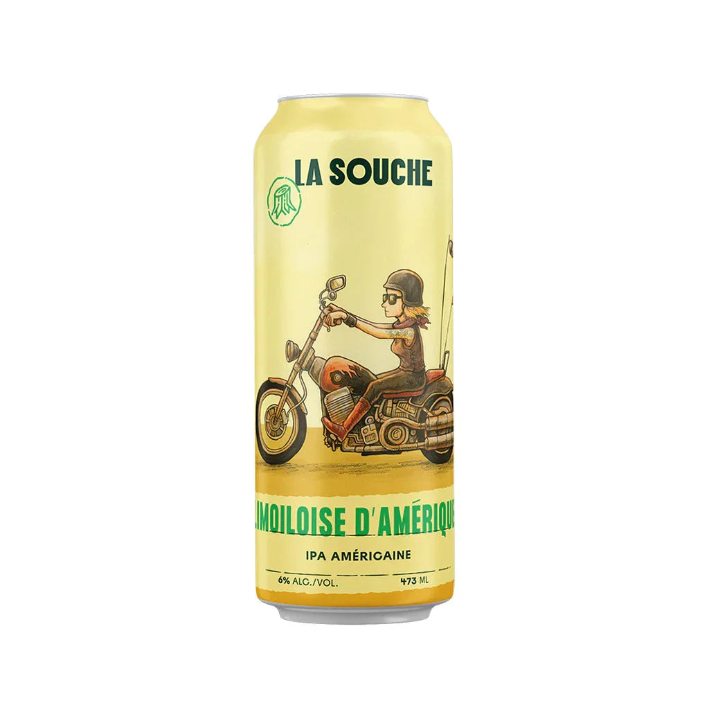 la souche bière limoiloise d'amérique ipa américaine 473 ml
