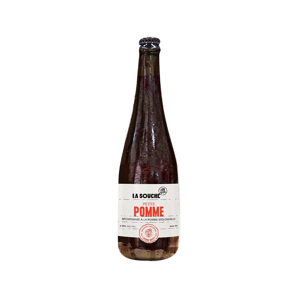 the little apple strain spontaneous beer with organic beer 500 ml