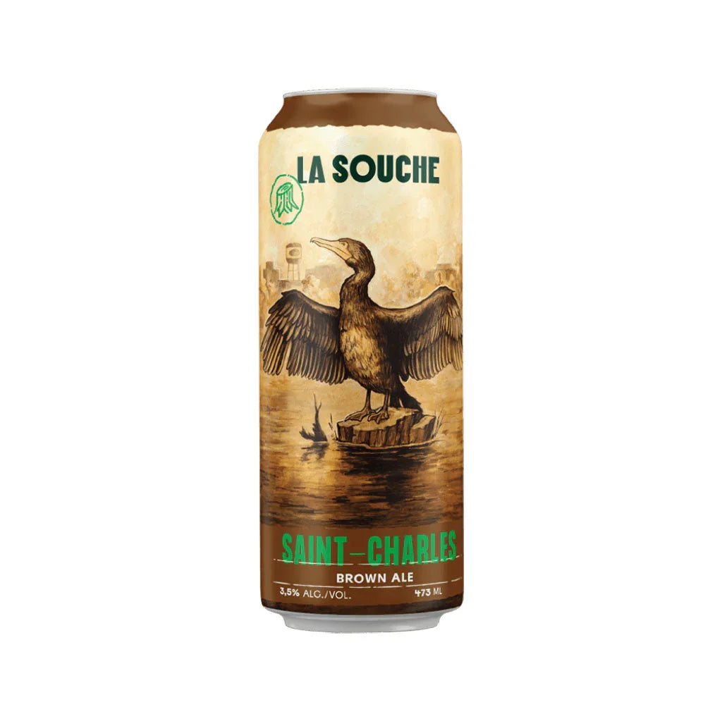 la souche bière saint charles brown ale 473 ml