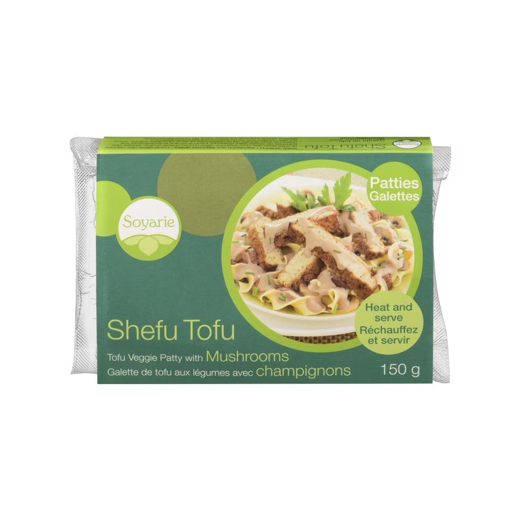 Shefu Tofu Galette aux Légumes avec Champignons La Soyarie - La Boite à Grains