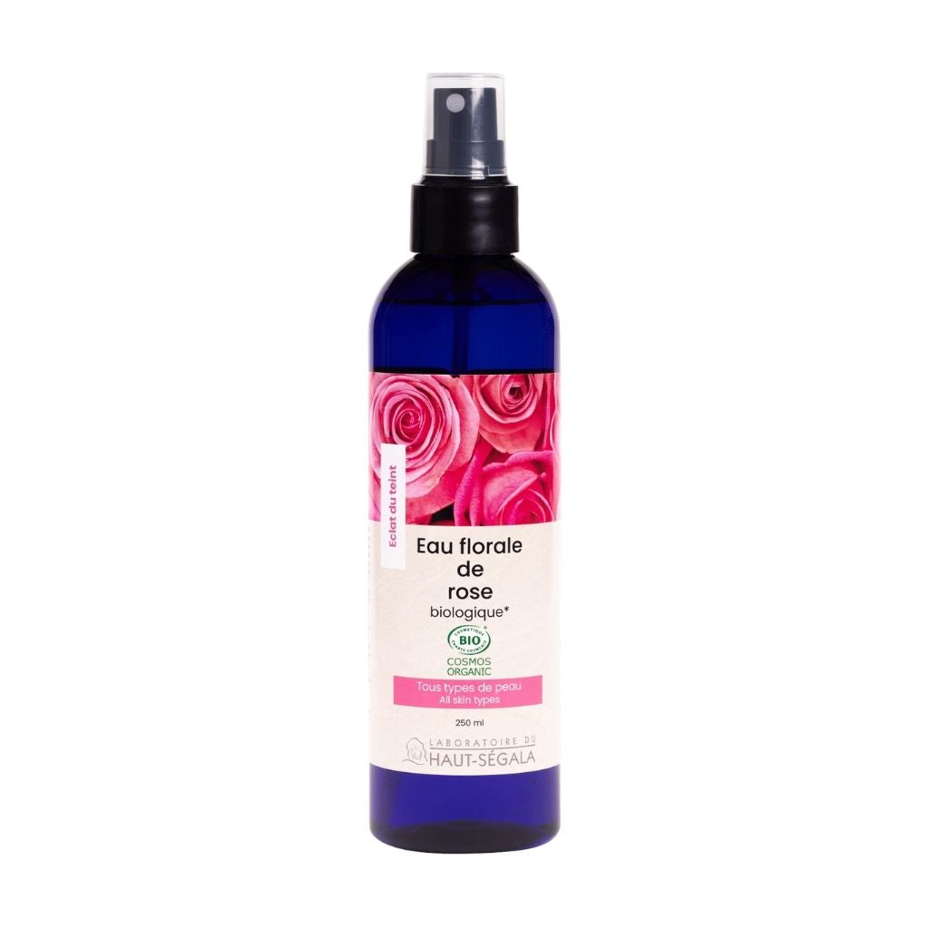 eau florale de rose biologique Laboratoire du Haut-Ségala - La Boite à Grains