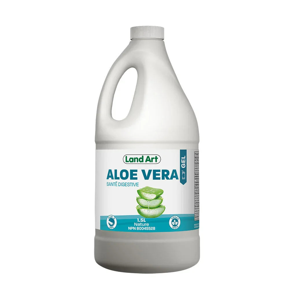 aloe vera gel unflavored nature Land Art - La Boite à Grains