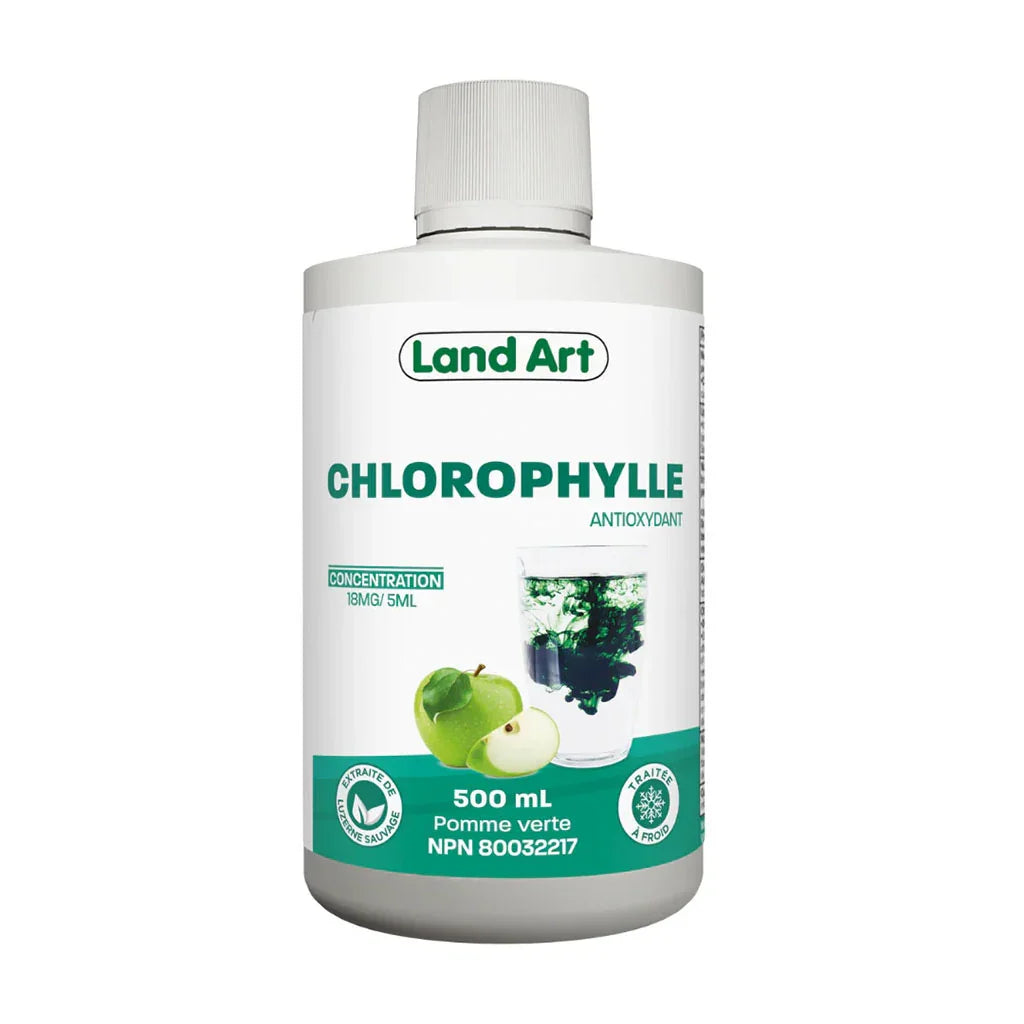 Chlorophylle Liquide Pomme Verte Land Art - La Boite à Grains