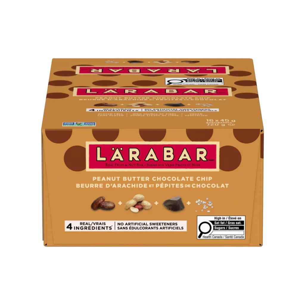 Lärabar beurre d'arachide et pépites de chocolat - La Boite à Grains