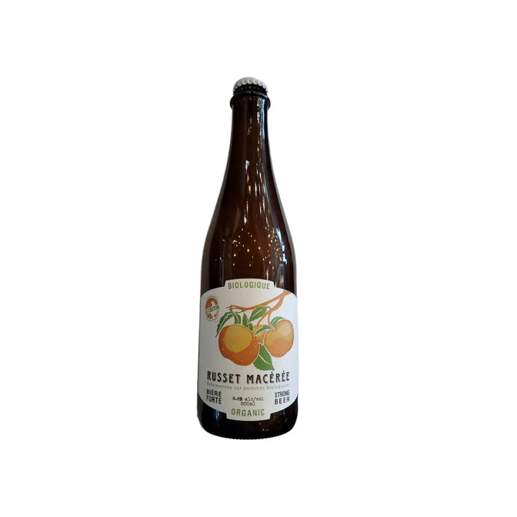 le castor bière russet macérée biologique - La Boite à Grains