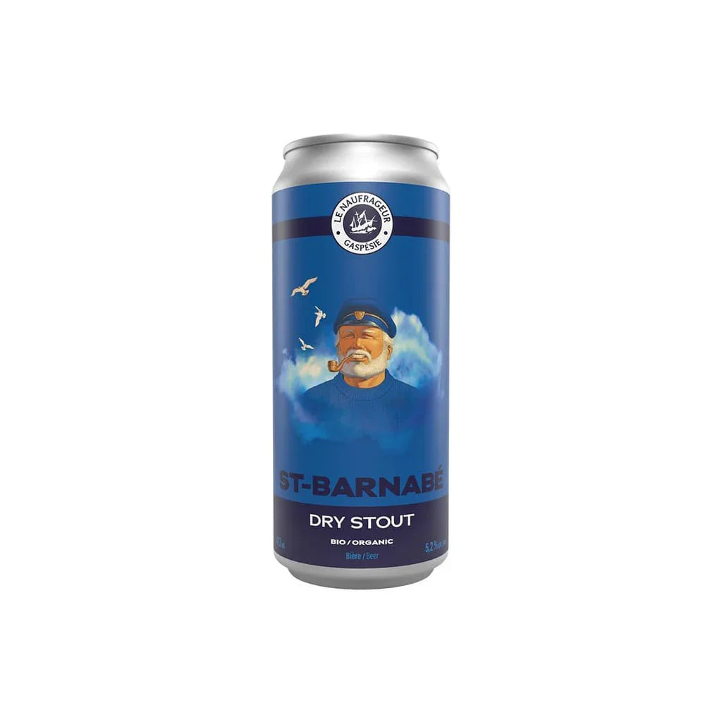 St-Barnabé Le Naufrageur dry stout - La Boite à Grains