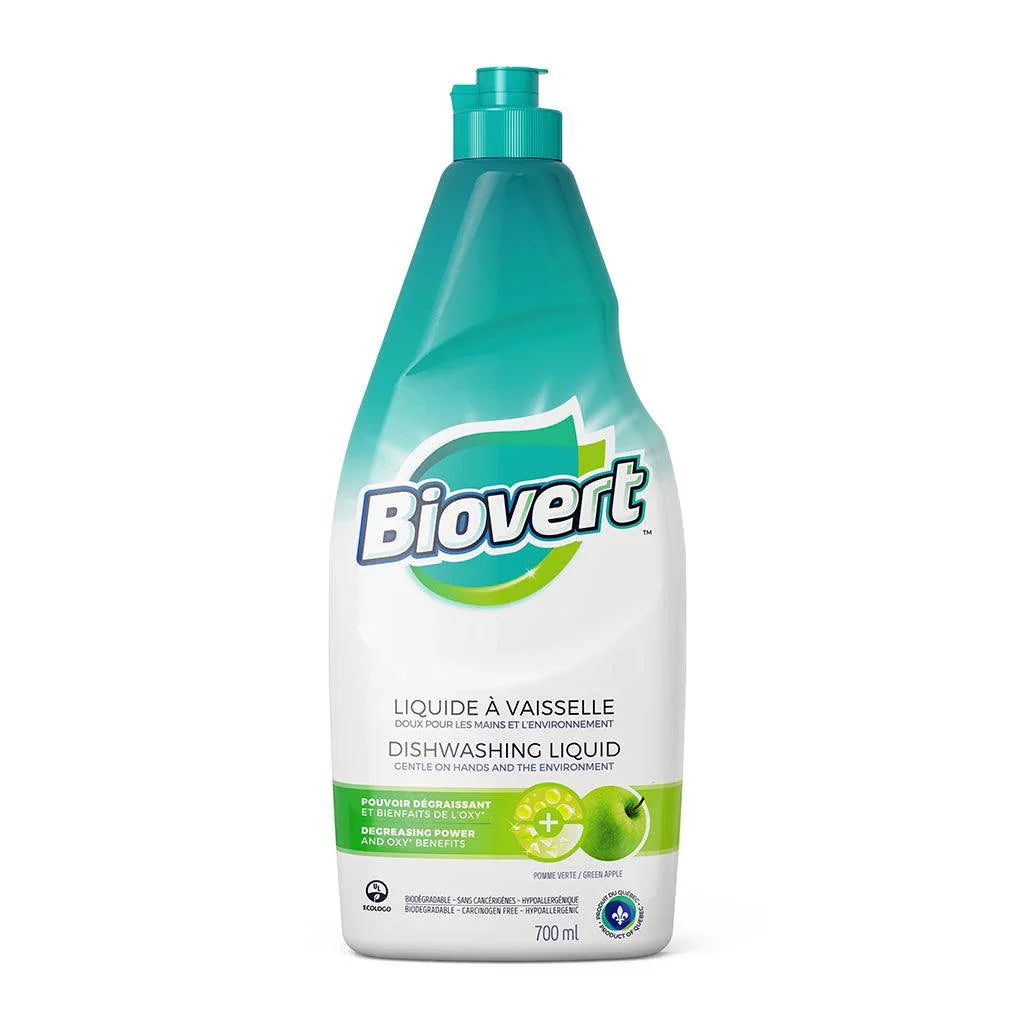 BioVert Green Apple Dishwashing Liquid - La Boite à Grains