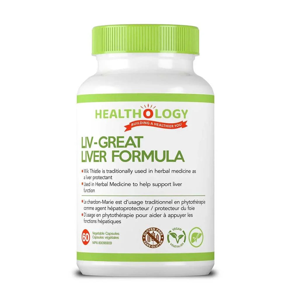 Liv Great Liver Formula Healthology - La Boite à Grains
