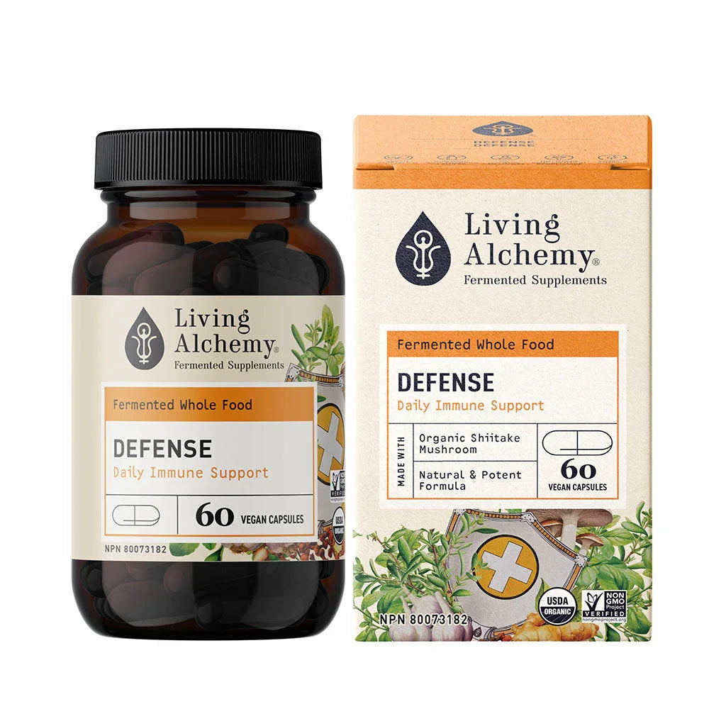 living alchemy defense immune support 60 vegetable capsules
