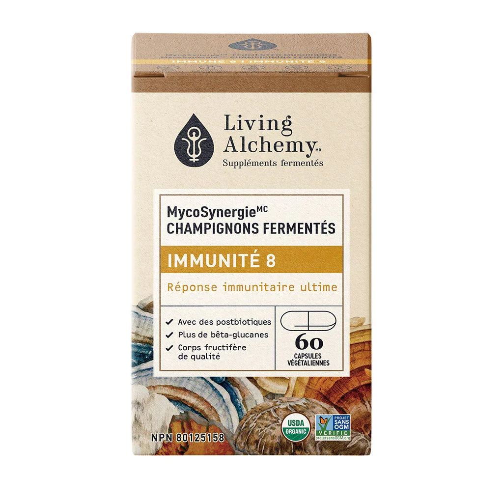 Immunity 8 MycoSynergie Living Alchemy - La Boite à Grains