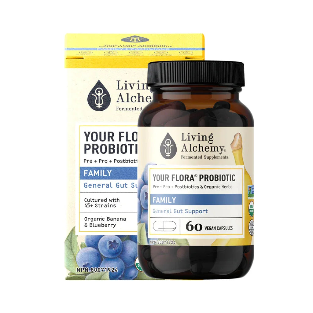 your family probiotic flora Living Alchemy - La Boite à Grains