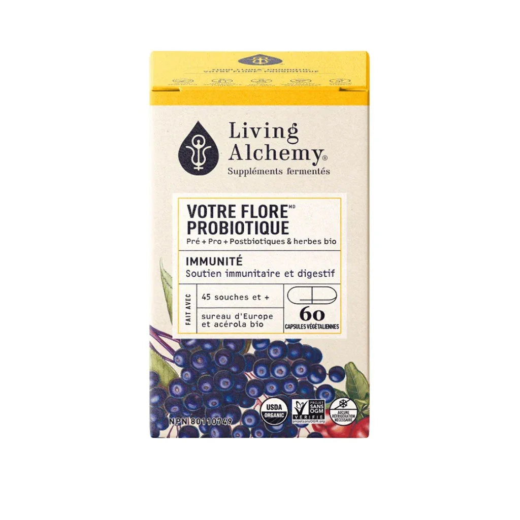 living alchemy your probiotic flora immunity - La Boite à Grains