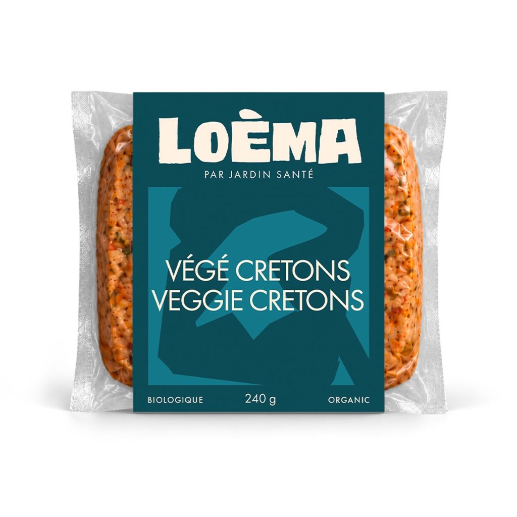 Végé Cretons Biologique Loèma - La Boite à Grains