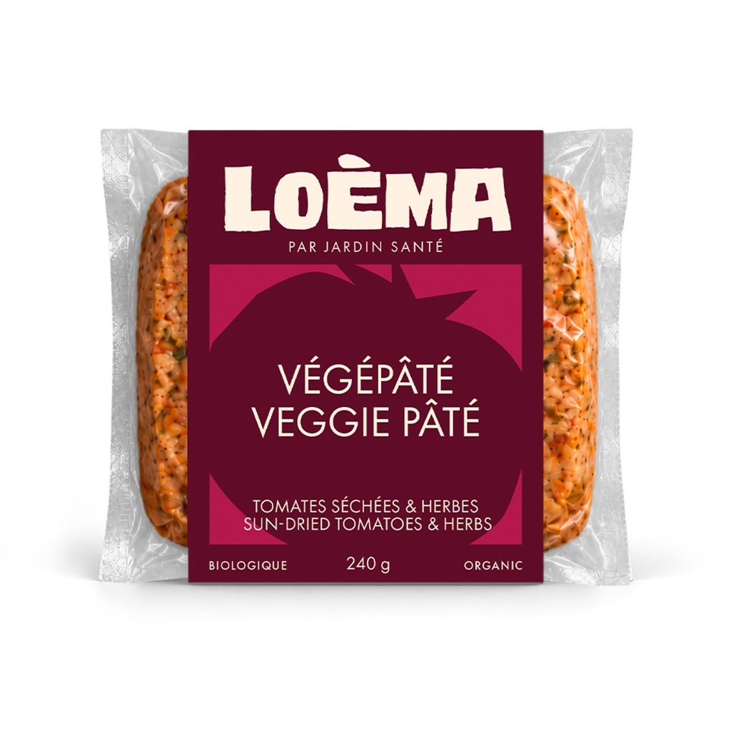 Végépâté Tomates Séchées & Herbes Biologique Loèma - La Boite à Grains