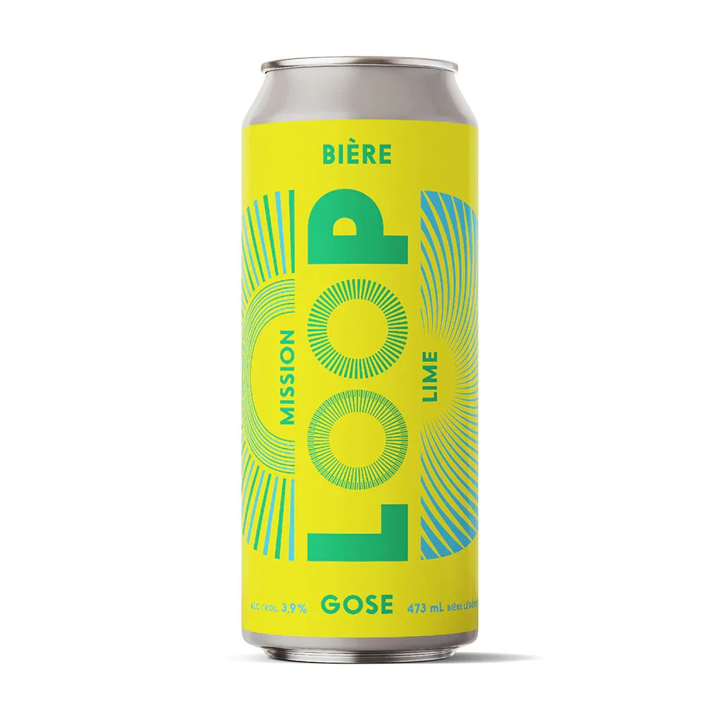 bière gose lime Loop Mission - La Boite à Grains