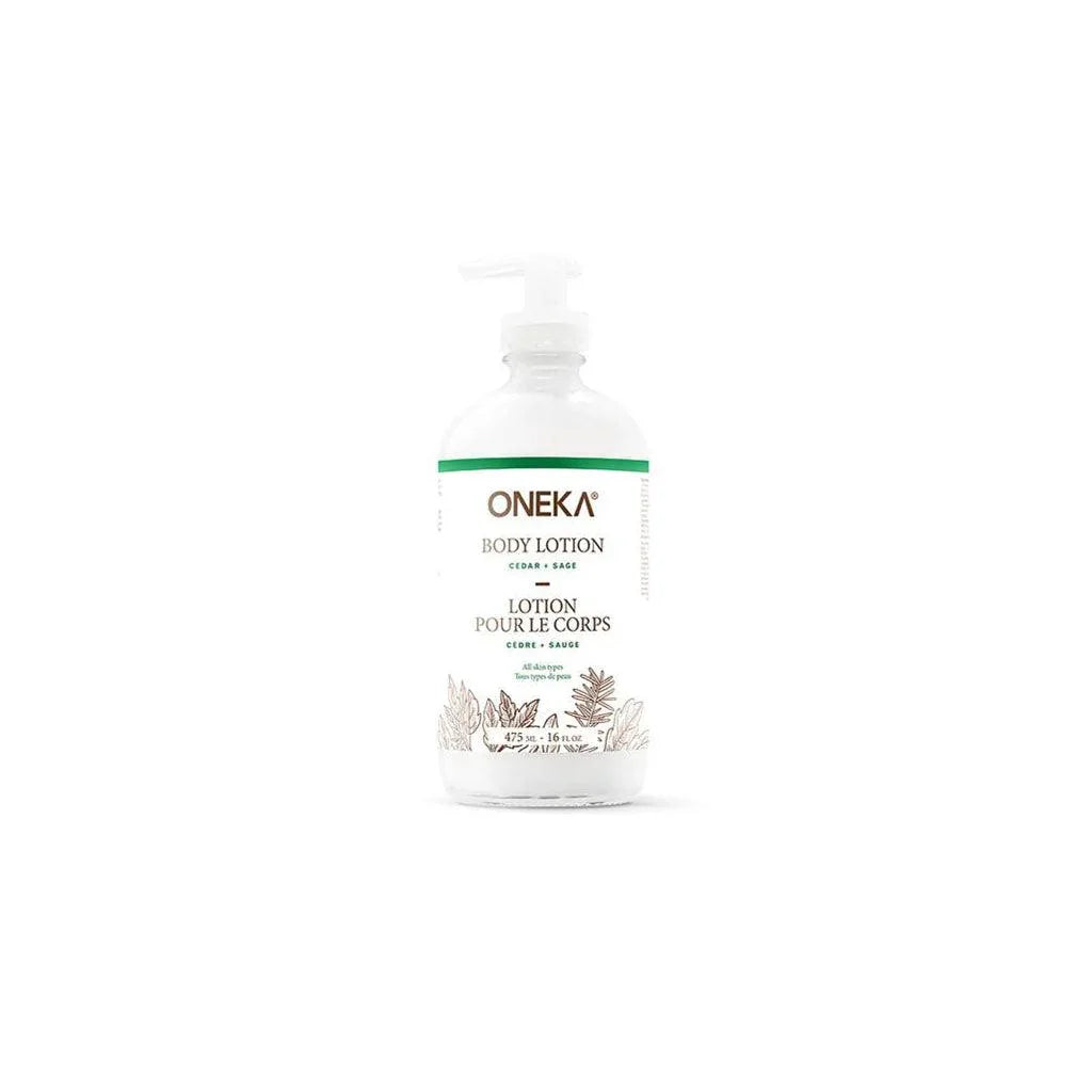 Oneka Cedar & Sage Body Lotion - La Boite à Grains