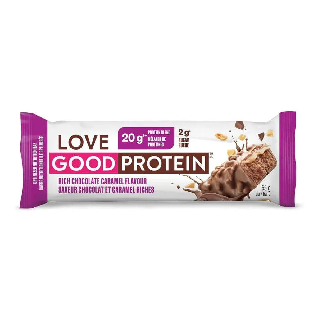 Love Good Protein Rich Chocolate and Caramel Flavor Love Good Fats