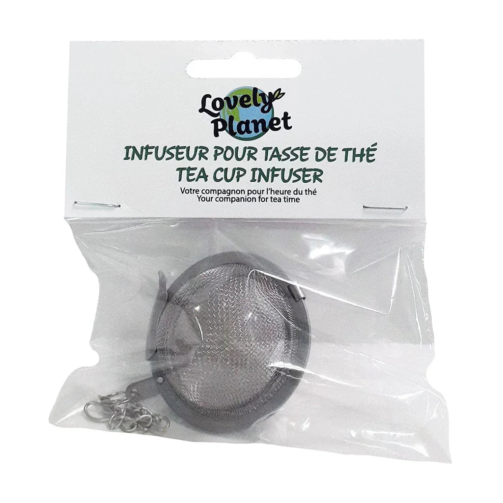 infuseur pour tasse de thé Lovely Planet - La Boite à Grains