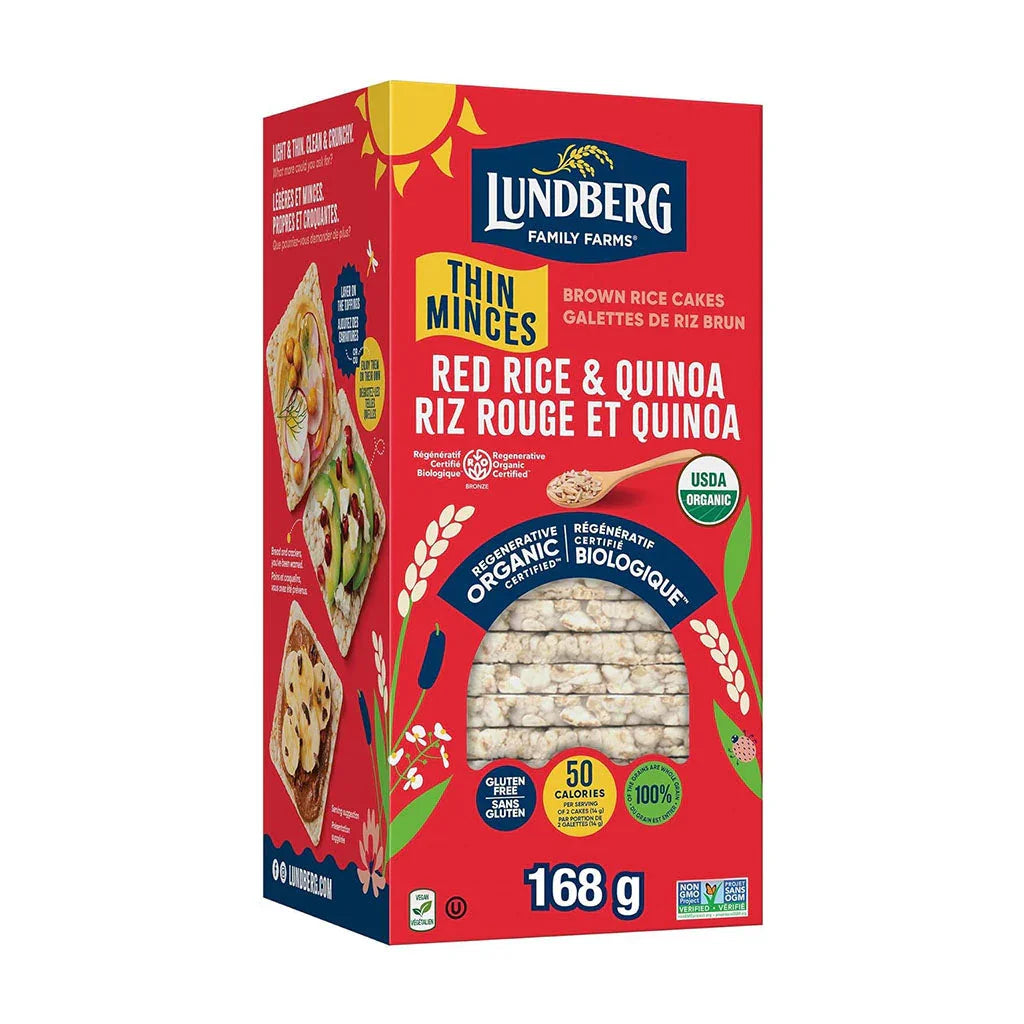 Galettes de Riz Rouge et Quinoa Biologiques