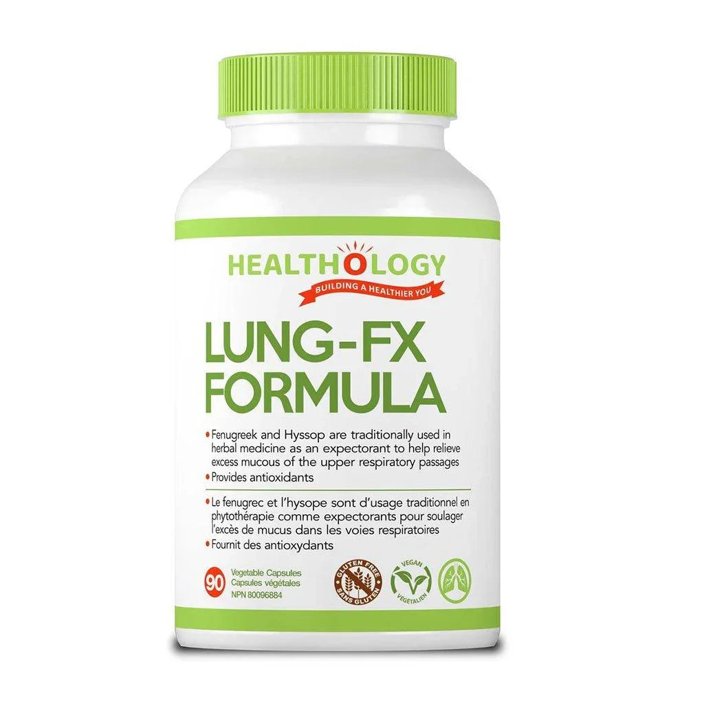 Lung FX Respiratory Tract Formula Healthology - La Boite à Grains