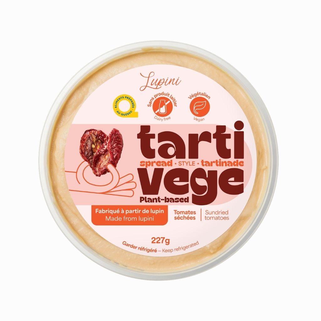 Lupini Sun-Dried Tomato Plant-Based Spread Lupin - La Boite à Grains