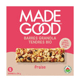 Made Good strawberry organic soft granola bars - La Boite à Grains
